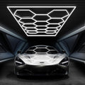 Hexagon Garage Lights with Rectangle Frame 672W 86400LM - Bright