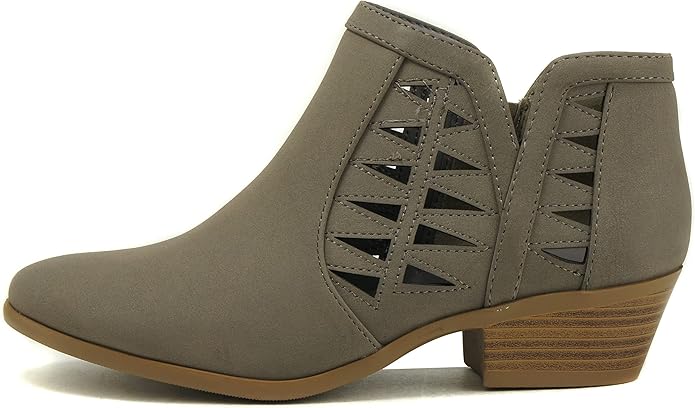 Soda Women's Closed Toe Multi Strap Ankle Bootie for Style