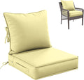 19 x 19 in Deep Seat Cushion Set - Premium Outdoor Patio Cushions