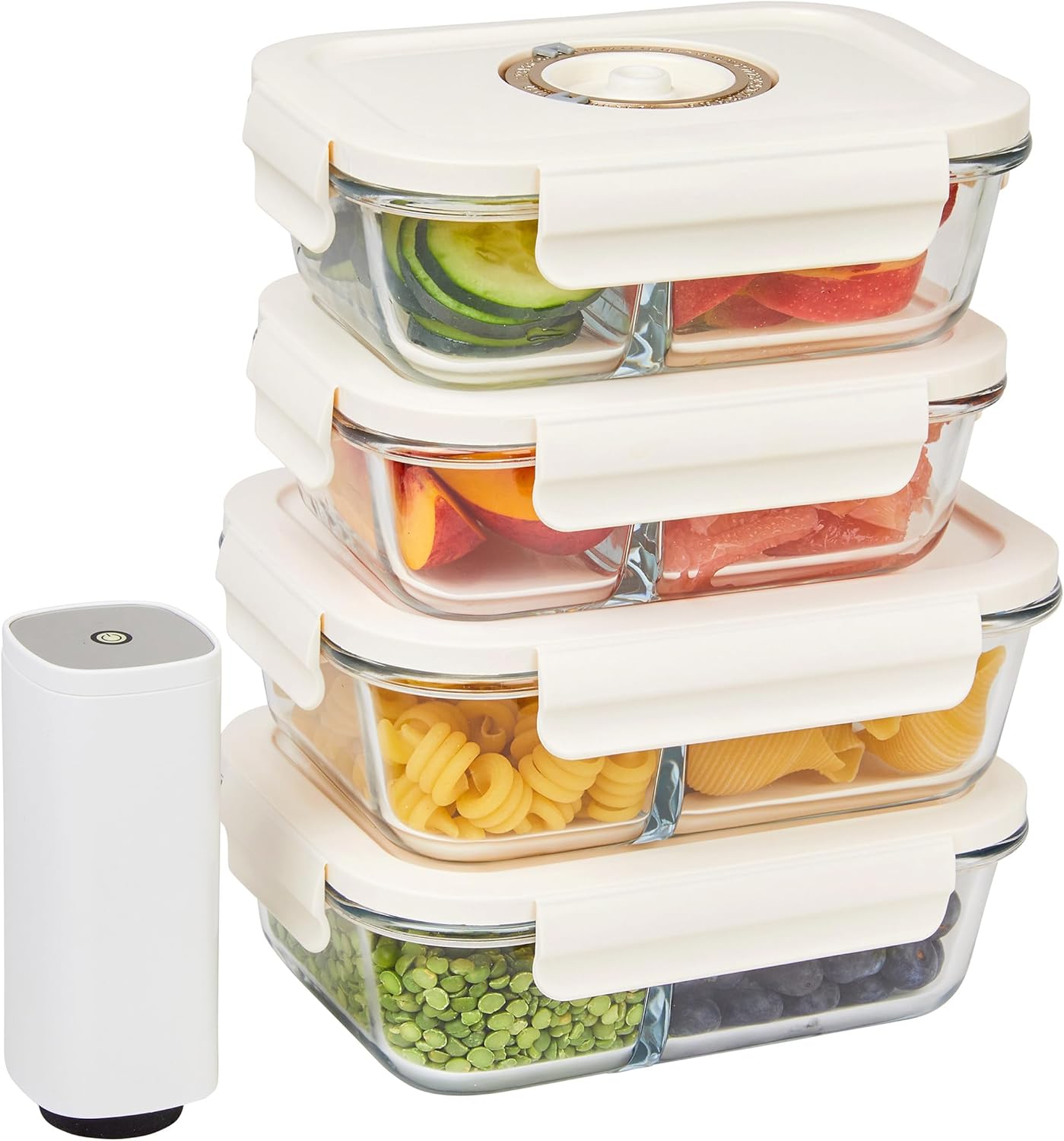 HOLDN STORAGE Vacuum Food Storage Containers for Freshness