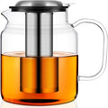 Aquach 68oz Glass Teapot with Removable Infuser for Tea Lovers