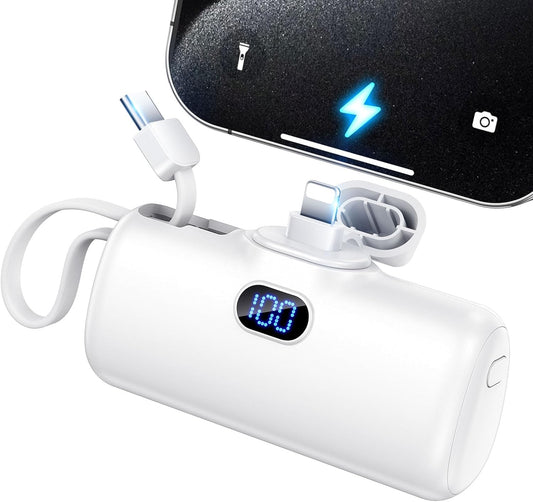 5000mAh Portable Power Bank for iPhone & Android - EMFHIO