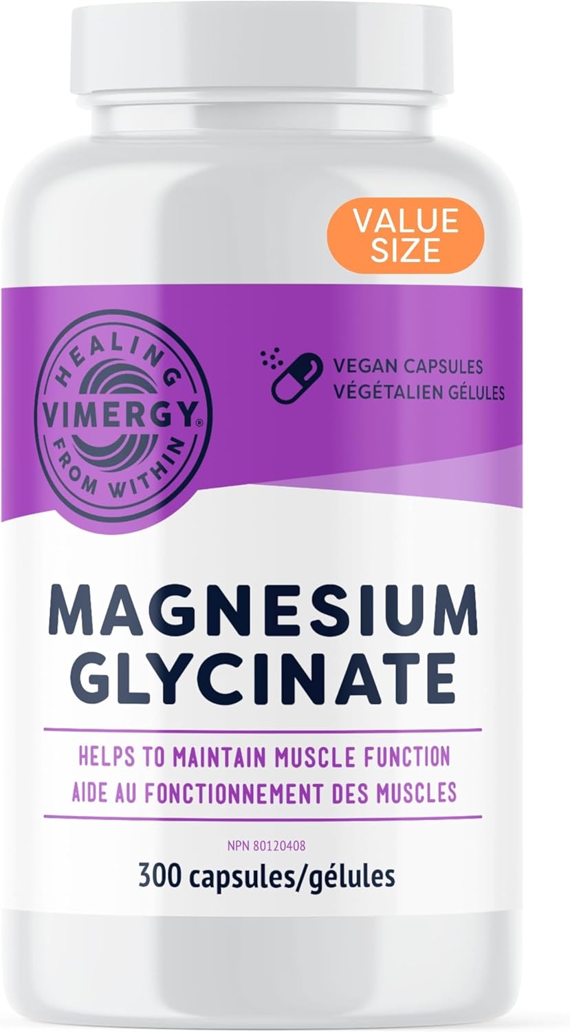 Vimergy Magnesium Glycinate for Stress Support & Heart Health