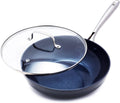 Blue Diamond Hard Anodized 11in Frying Pan Skillet - Durable Nonstick