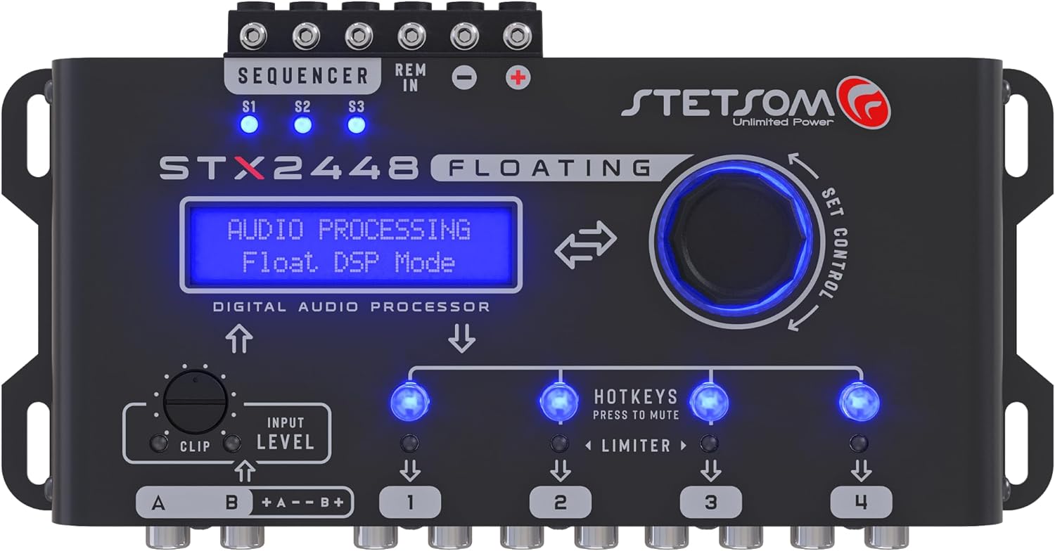 Stetsom STX2448 FLOATING PRO - Ultimate DSP Audio Processor