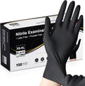 Schneider Black Nitrile Gloves: Latex-Free & Powder-Free