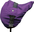 Premium Waterproof Fleece-Lined Saddle Cover in Regal Purple