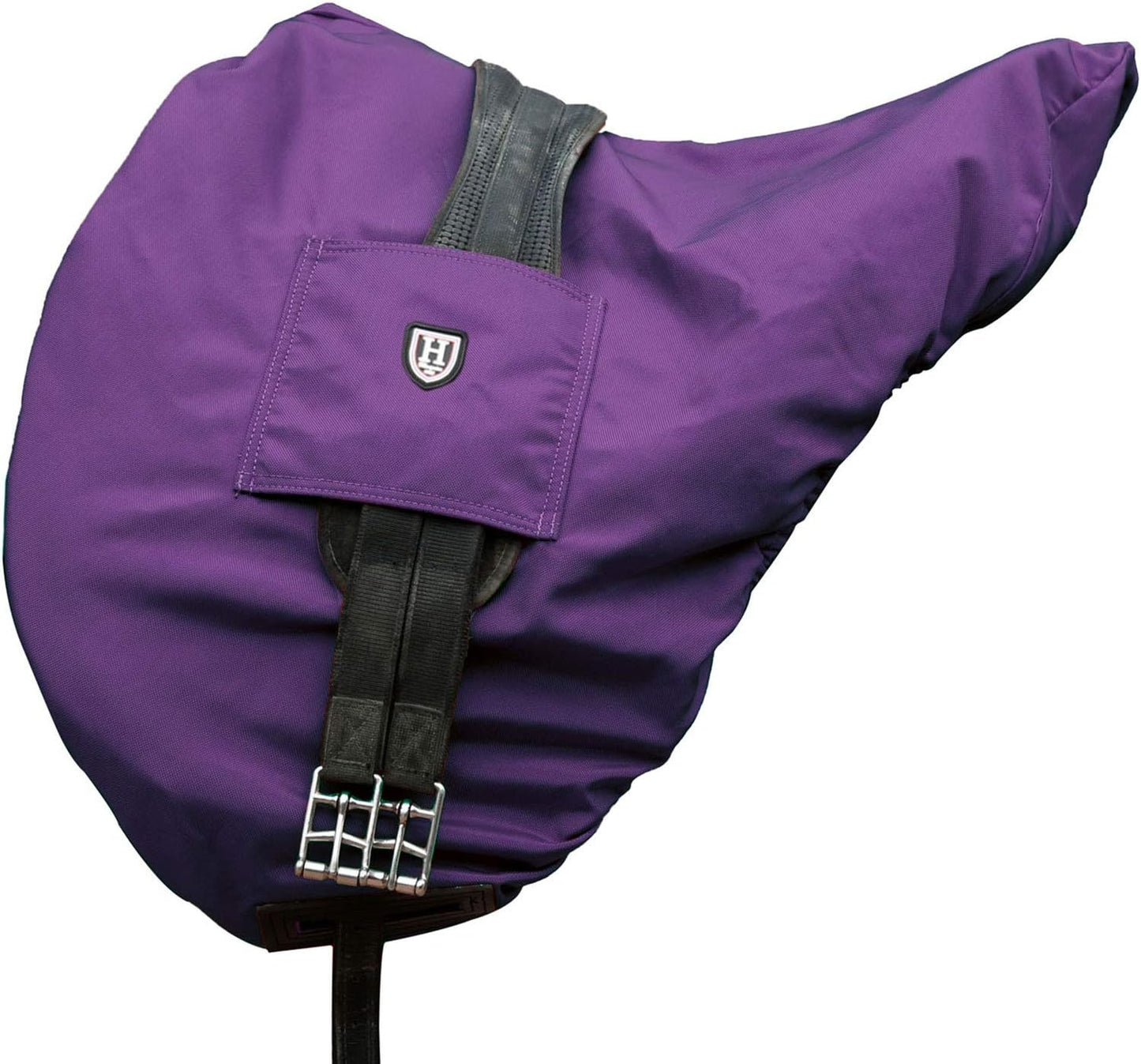 Premium Waterproof Fleece-Lined Saddle Cover in Regal Purple