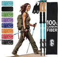 Ultra-Light Carbon Trekking Poles by Hiker Hunger