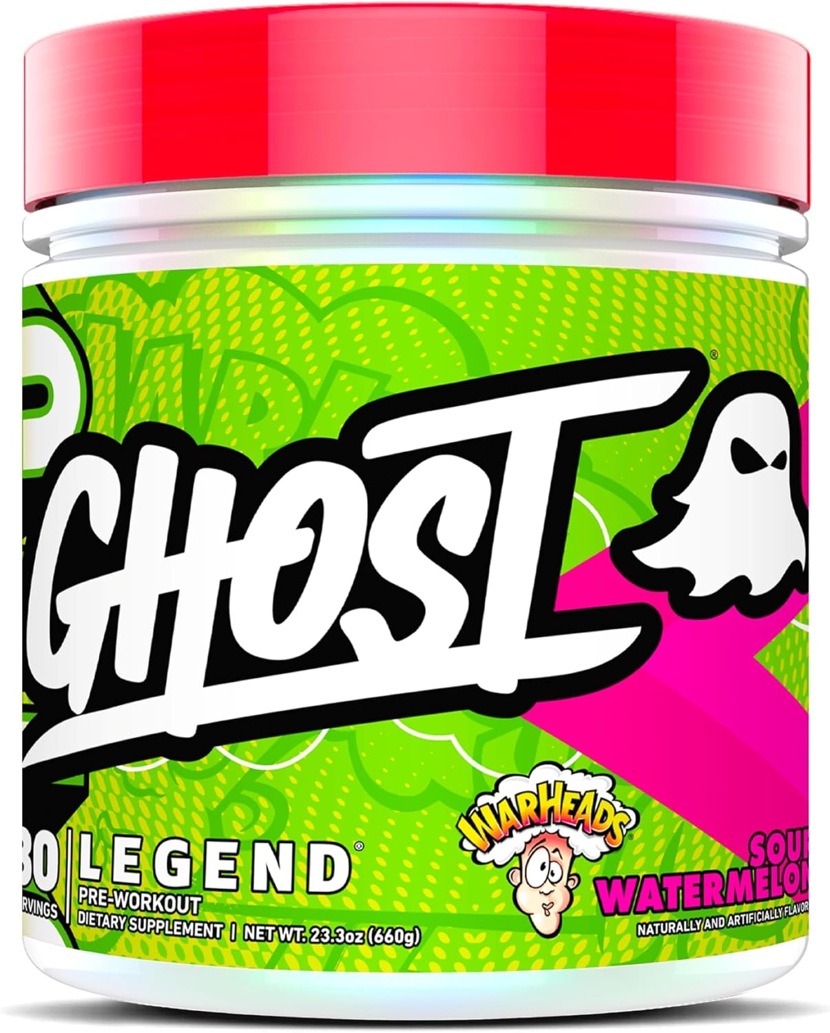 GHOST Legend Pre-Workout Powder for Energy & Focus Boost