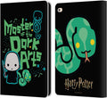 Harry Potter Voldemort Deathly Hallows I Leather Wallet Case for iPad