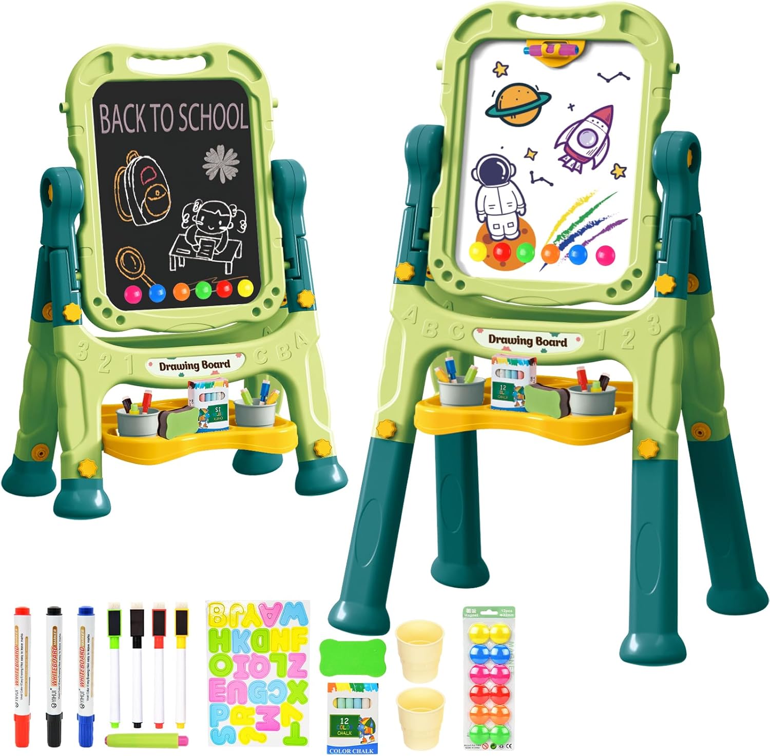 Adjustable Standing Art Easel for Kids - Perfect Gift Idea