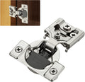 Home Expert 30 Pack 1/2 in Overlay Soft Close Cabinet Hinges - Smooth