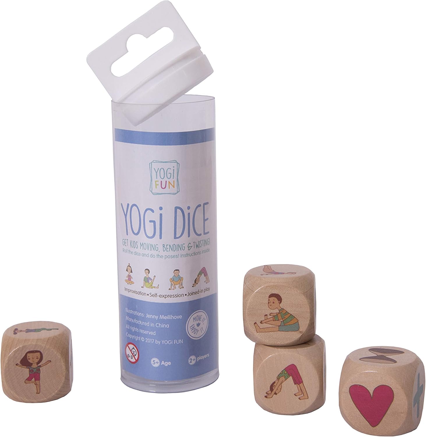 Yogi Fun Kids Yoga Dice: Educational Exercise Game