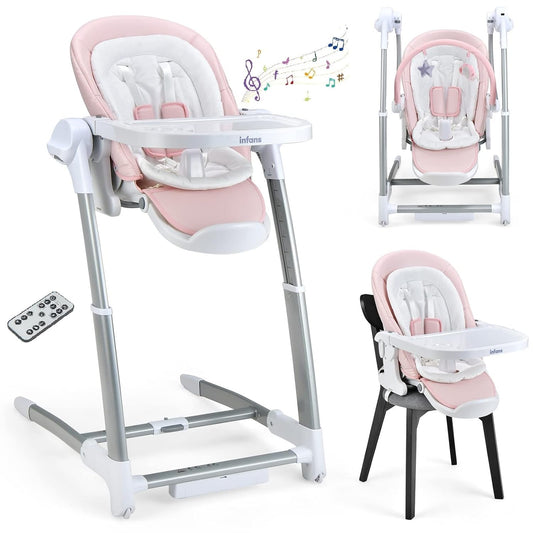 3-in-1 High Chair & Swing Combo by INFANS