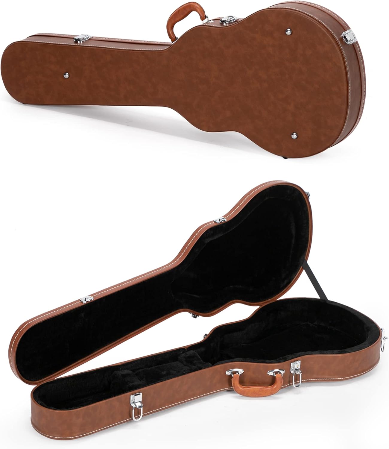 Protective Wooden Guitar Case for KLP-Style Electric Guitar