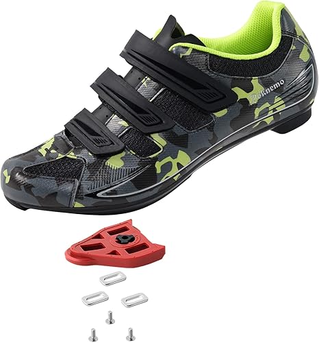 Unisex Cycling Shoes Compatible with Peloton Shimano SPD & Look Delta
