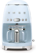 Smeg 50fts Retro Style Drip Coffee Machine - Classic Look, Modern