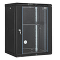 15U Wall Mount Network Server Cabinet 18in Deep - Space-Saving