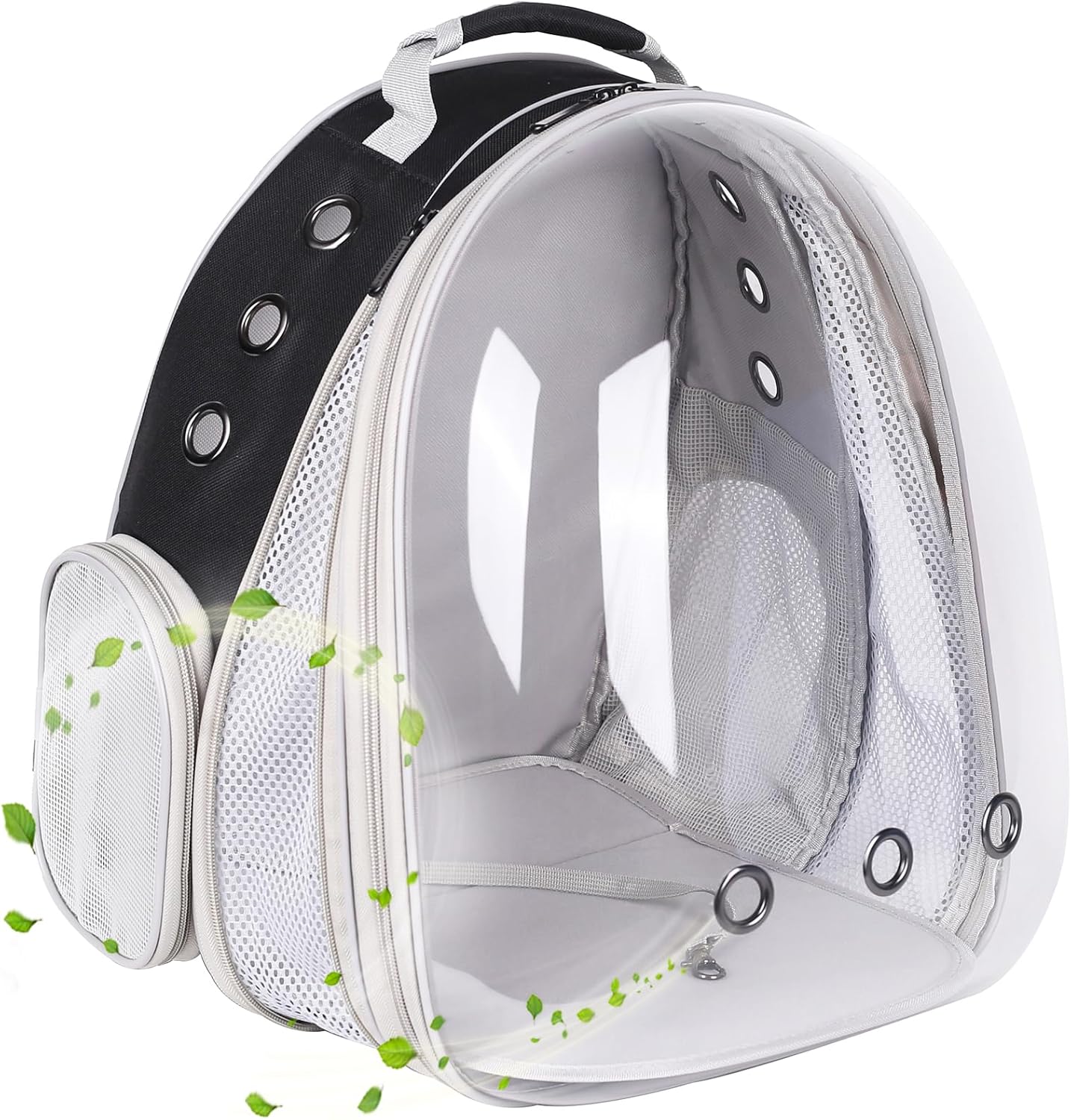 Front Expandable Large Cat Backpack Carrier for Pets Up to 20 lbs