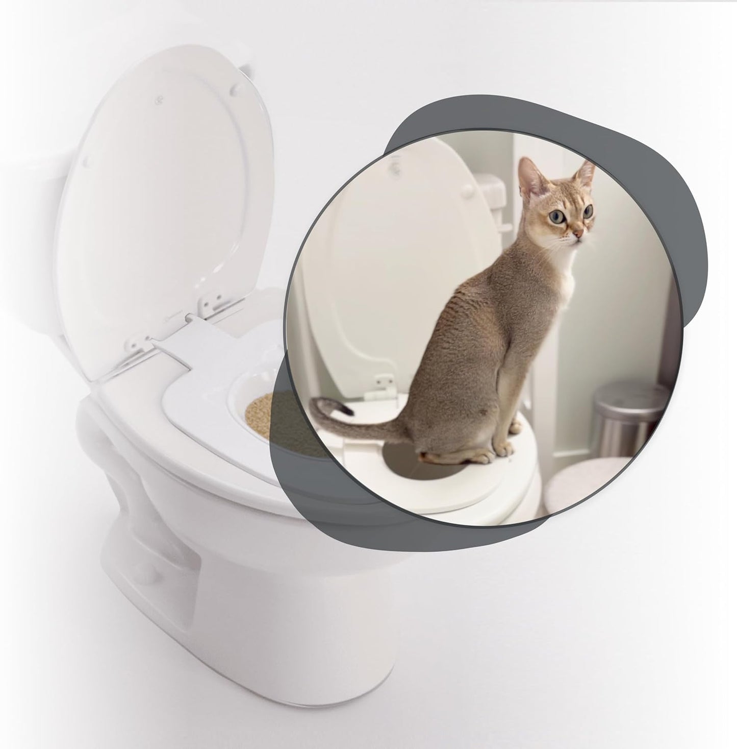 SystemTM Cat Toilet Training Kit - Humane & Vet-Approved Solution