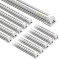 Barrina LED Shop Lights 8FT 72W 10000LM 6500K - High Output Linkable
