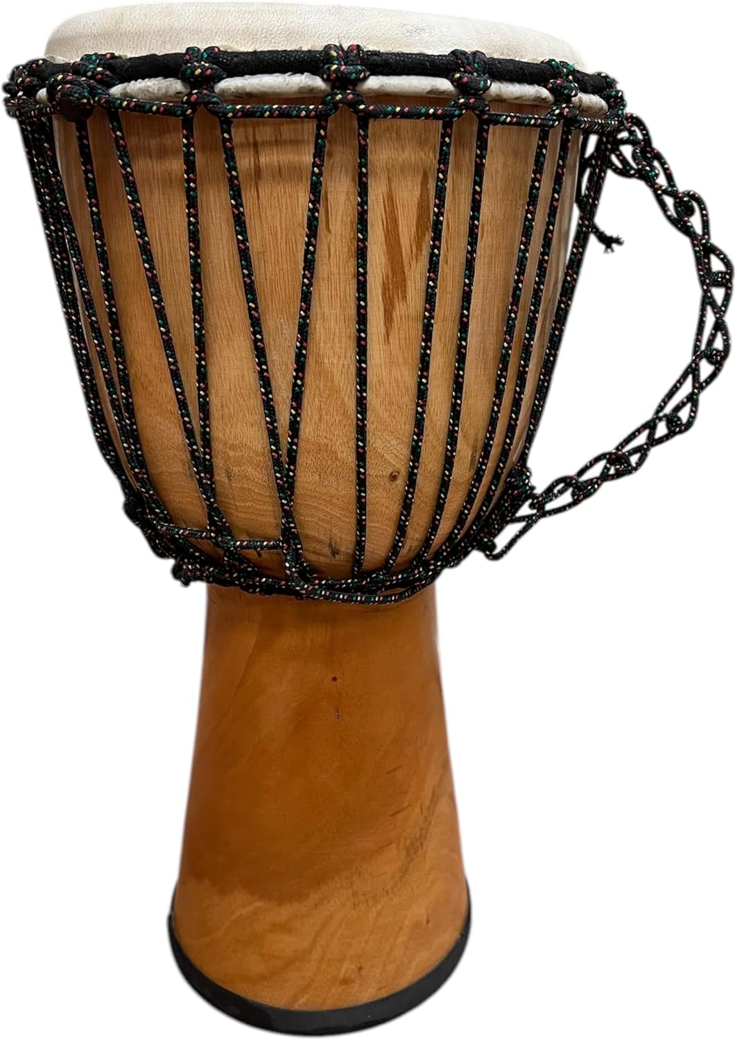 Djembe Beginner Plain Drum for New Musicians, 20 in Tall