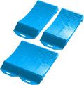 Blue Heavy-Duty Tire Saver Ramps Plus - Set of 4 Tire Protection Ramps