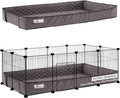 2x4 Critter Box Cage Liner with Raised Sides - 24 x 48 in washable