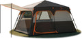 Large Tent 6-12 Person Family Cabin Tent - Quick Instant Setup