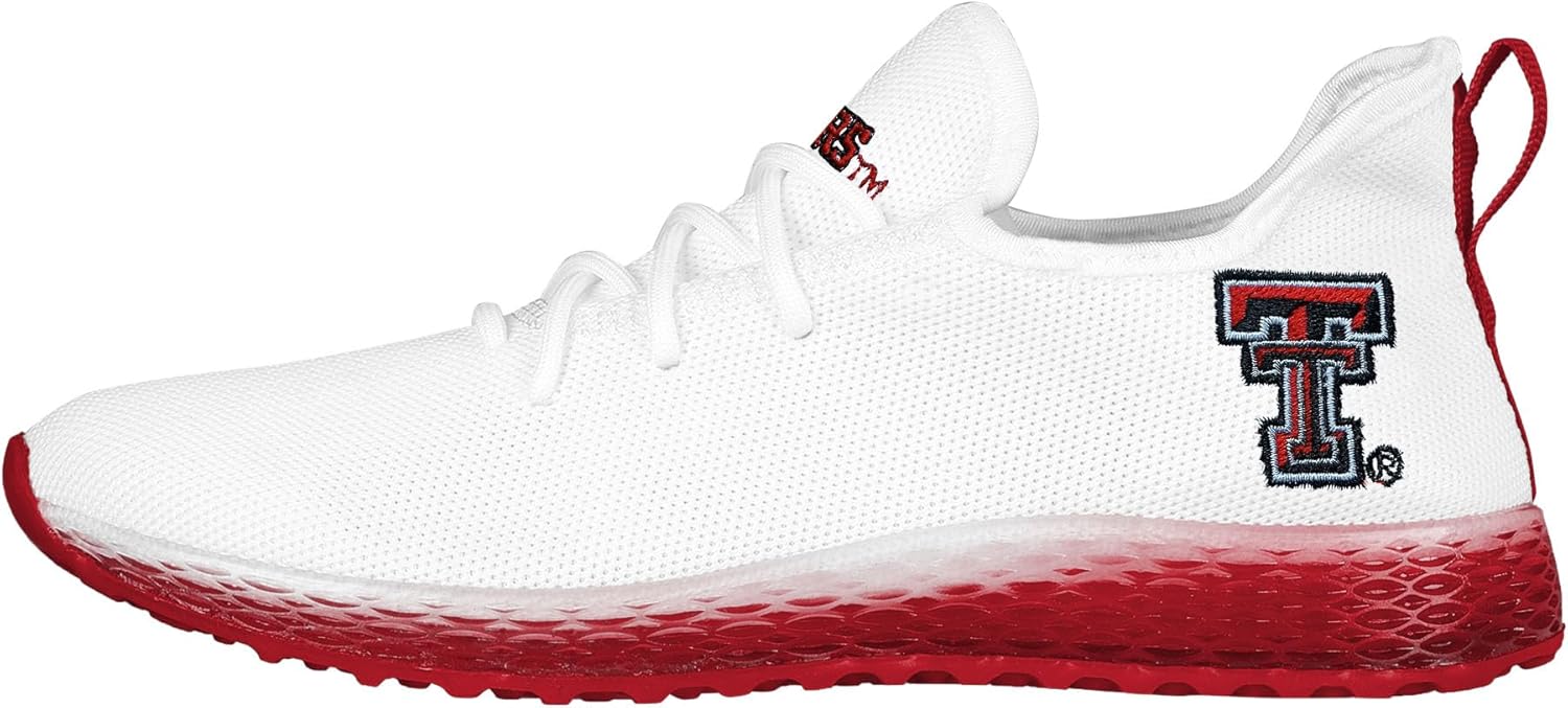 FOCO Men's NCAA College Team Logo Athletic Shoes for Fans