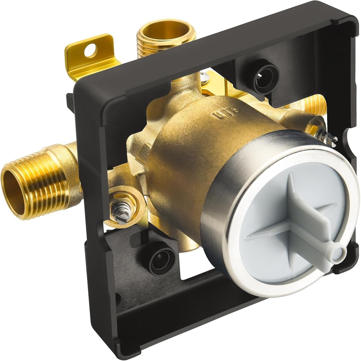 Shower Valve Body for D Shower Faucet - Durable Brass Design