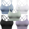 Strappy Sports Bra for Women - Crisscross Design for Fitness