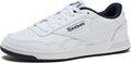 Reebok Mens Court Advance Sneakers for Men - Leather Retro Comfort