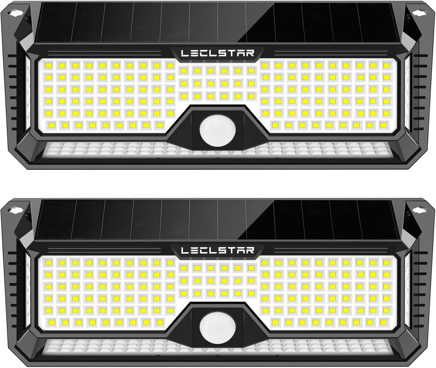 Solar Outdoor Lights with Motion Sensor - 4000Lm Brightness