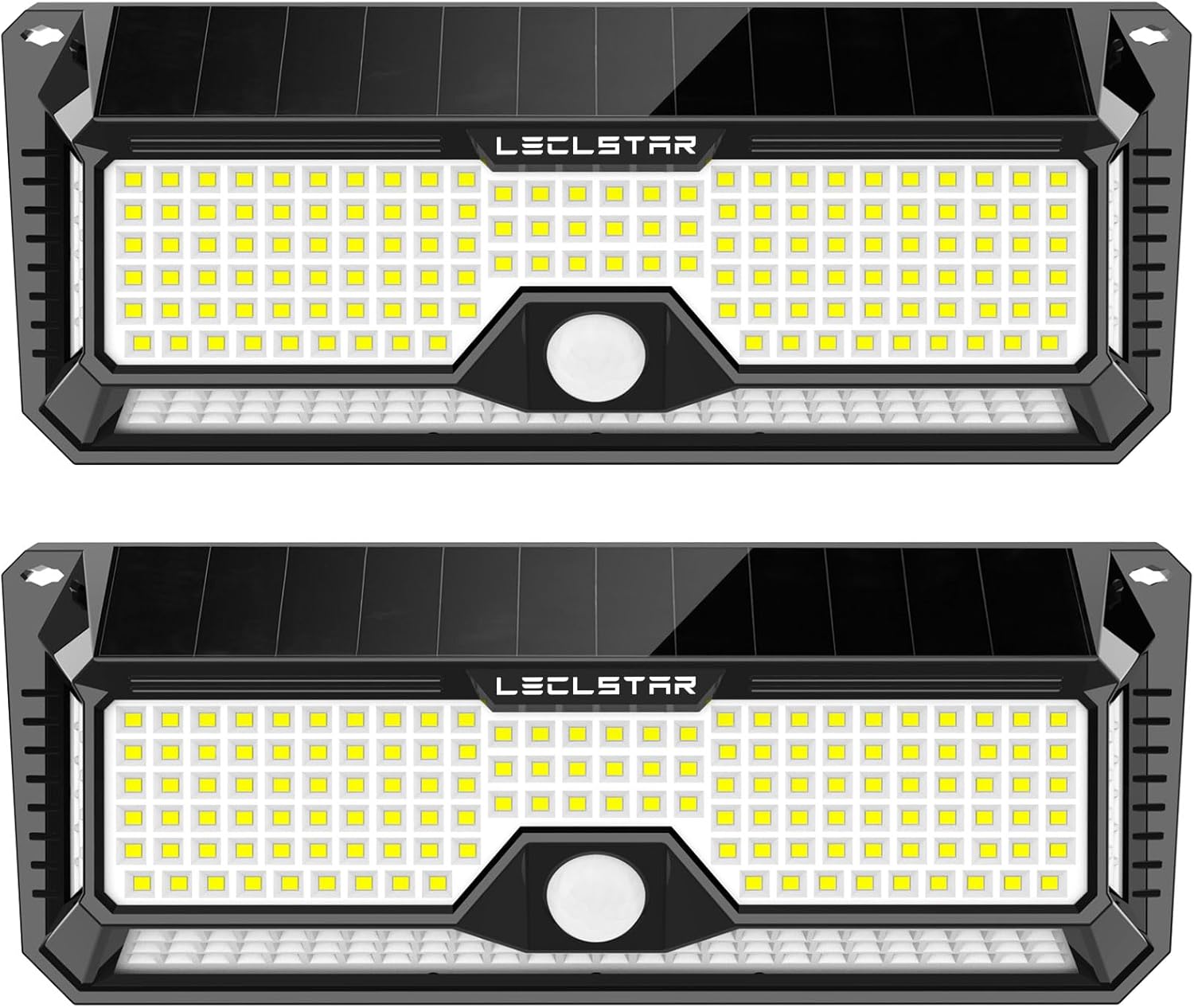 Solar Outdoor Lights with Motion Sensor - 4000Lm Brightness