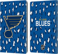 NHL Leopard Pattern St Louis Blues Leather Wallet iPad 10.2 Case