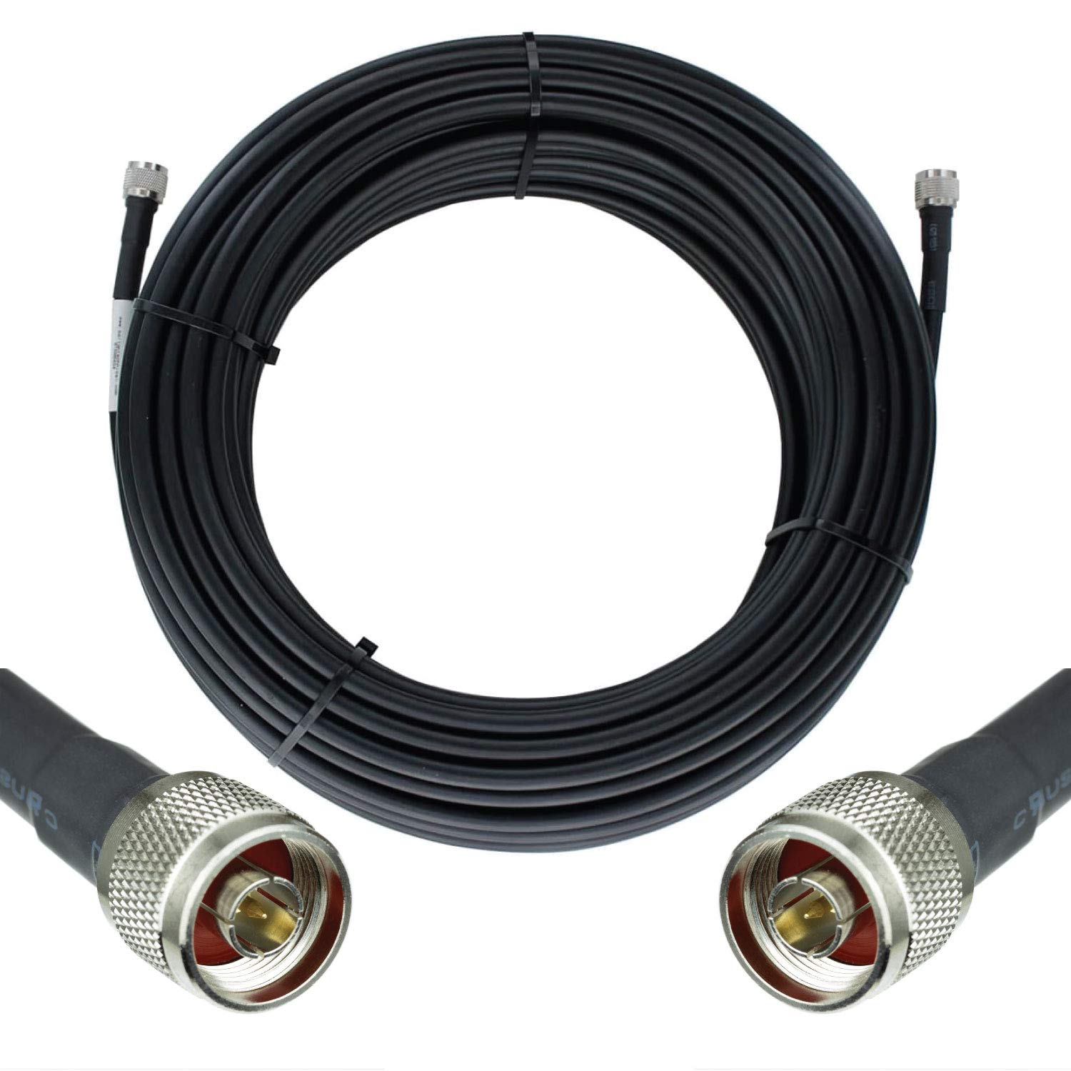 Bolton400 Coaxial Cable 100ft - Ultra Low Loss for Signal Boosters