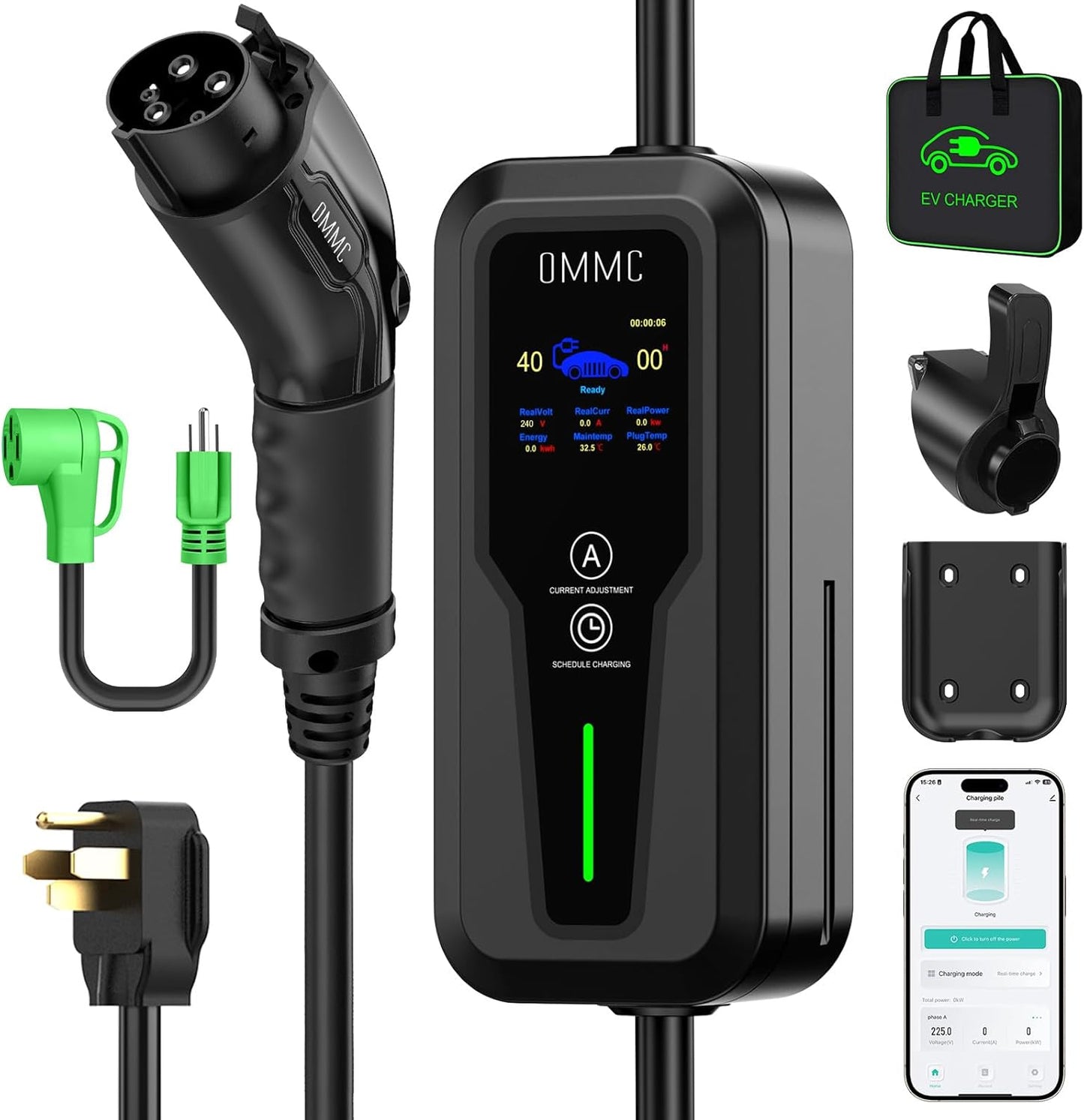 Turbo Charge Your EV Anywhere with OMMC Level 2 Charger