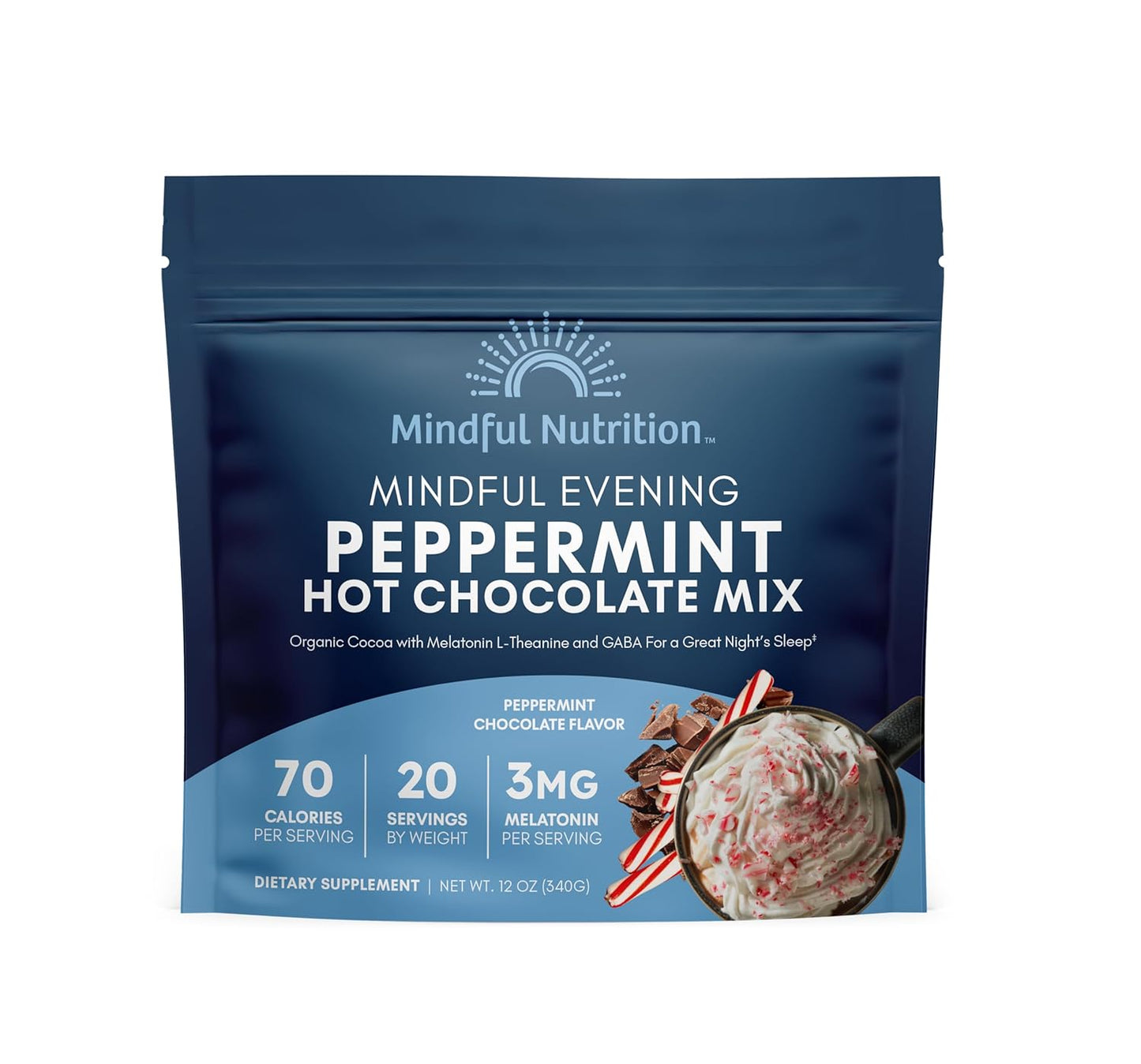 Mindful Evening Peppermint Cocoa Mix Natural Sleep Aid Review
