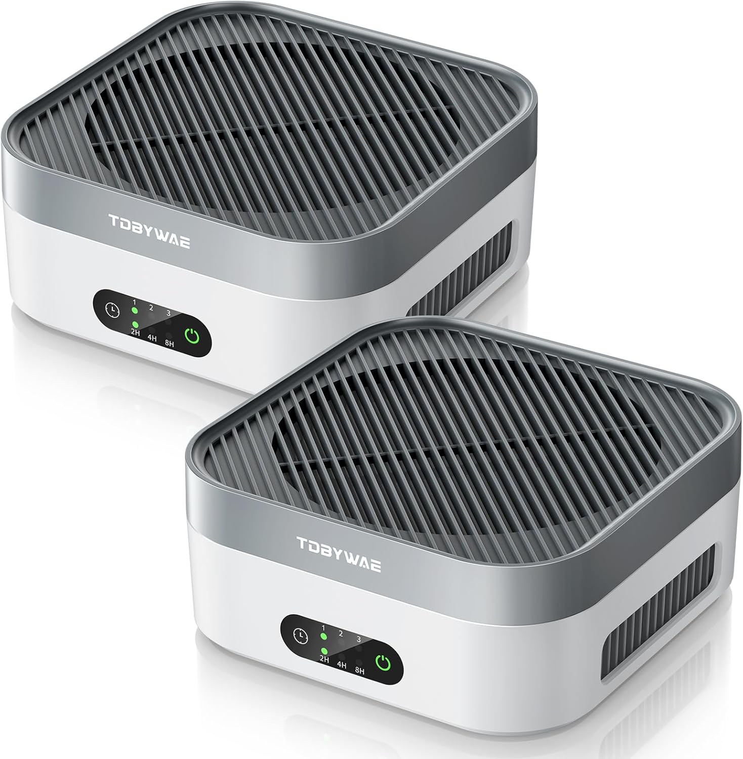 H13 True HEPA Air Purifier 2 Pack for Bedroom Up to 1200 ft2