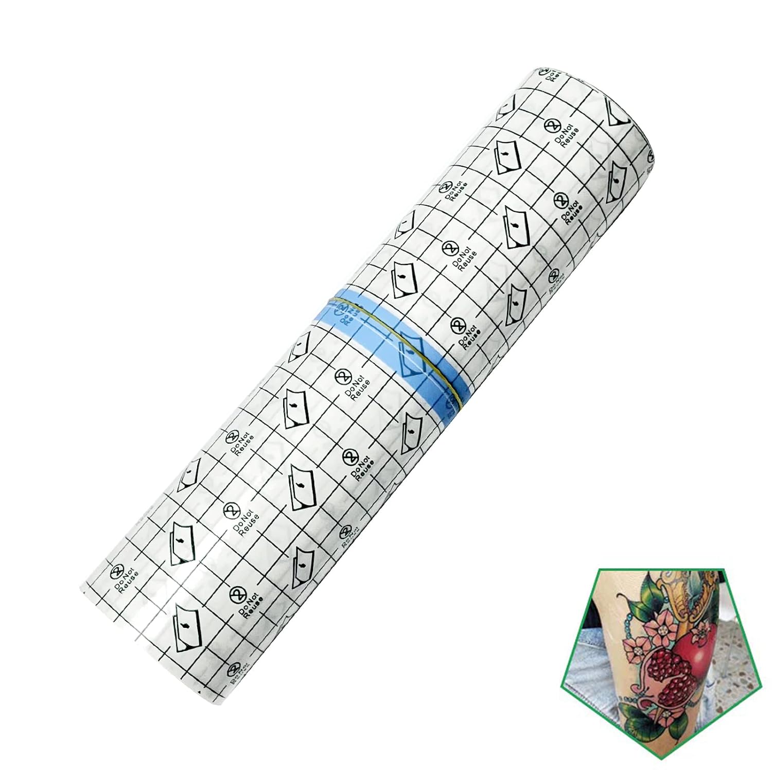 Tattoo Aftercare Bandage Roll 10in x 10 Yard for Healing
