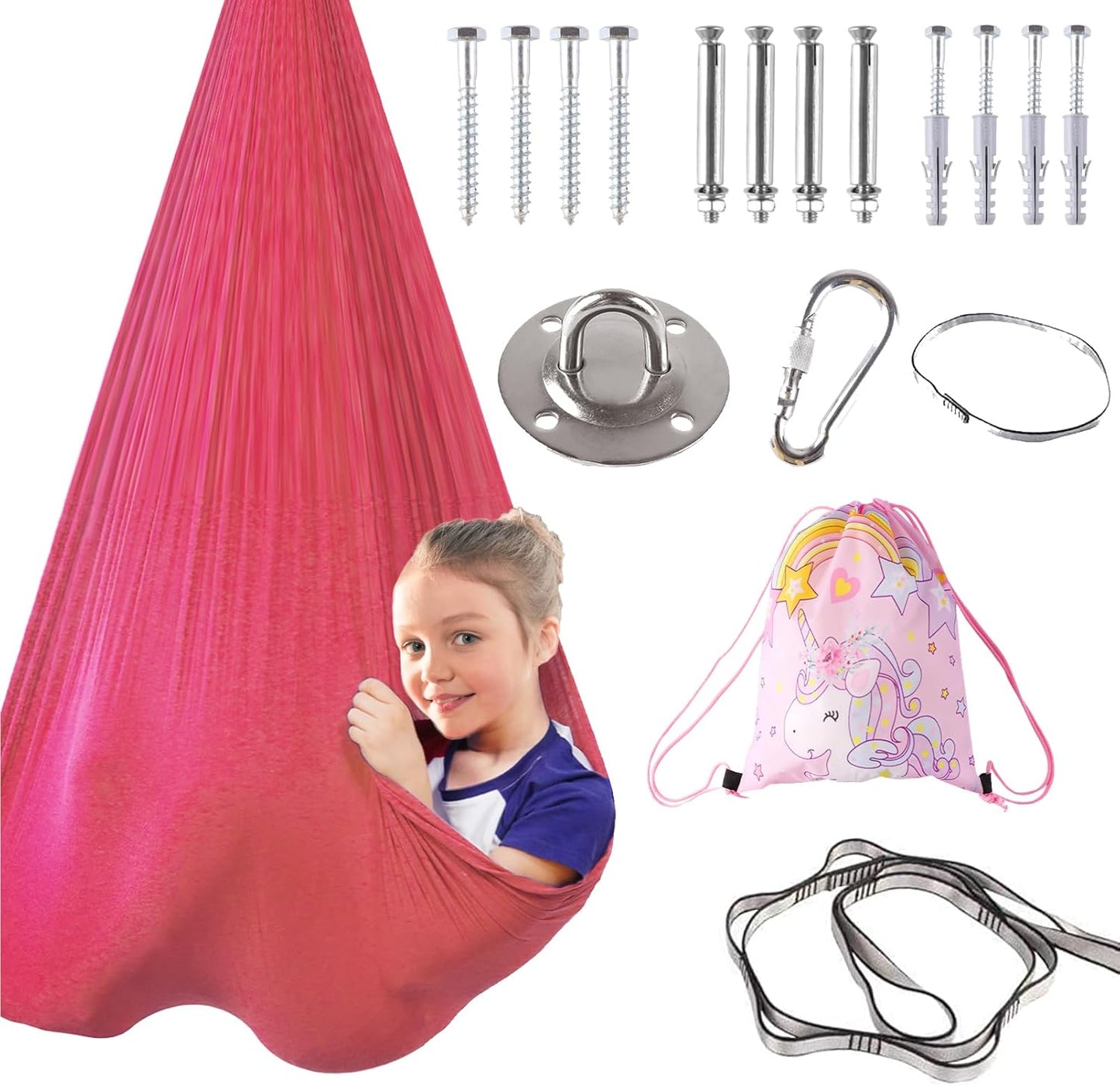 Indoor Therapy Sensory Swing for Kids with Special Needs