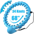 34 Knots Weighted Workout Hoop Plus Size - Smooth Smart Rotation
