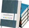 5 Pack Bullet Dotted Journal Notebook A5 - Durable Dot Grid Set