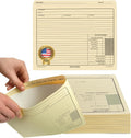 Job Folders Manila File Jacket 10 x 12 Heavy Duty for Organizing