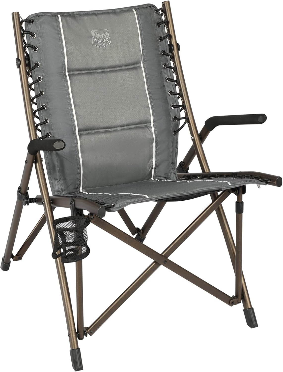 Bungee Folding Camping Chairs for Adults by TIMBER RIDGE