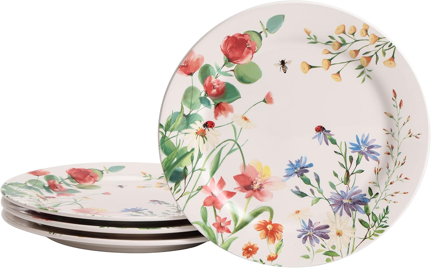 Bico Summer Provence Dinner Plates Set of 4 for Stylish Dining