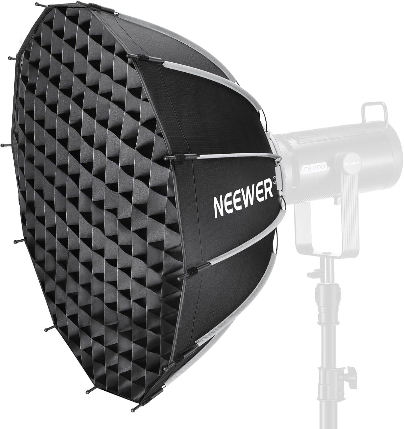 NEEWER 85 cm Bowens Mount Parabolic Softbox for Studio Lighting