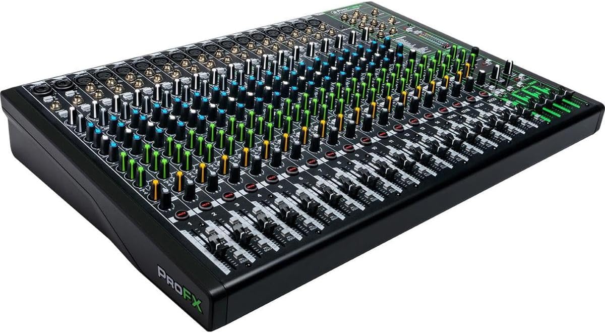 Mackie ProFX22v3 22-Channel Mixer with USB and GigFX Engine